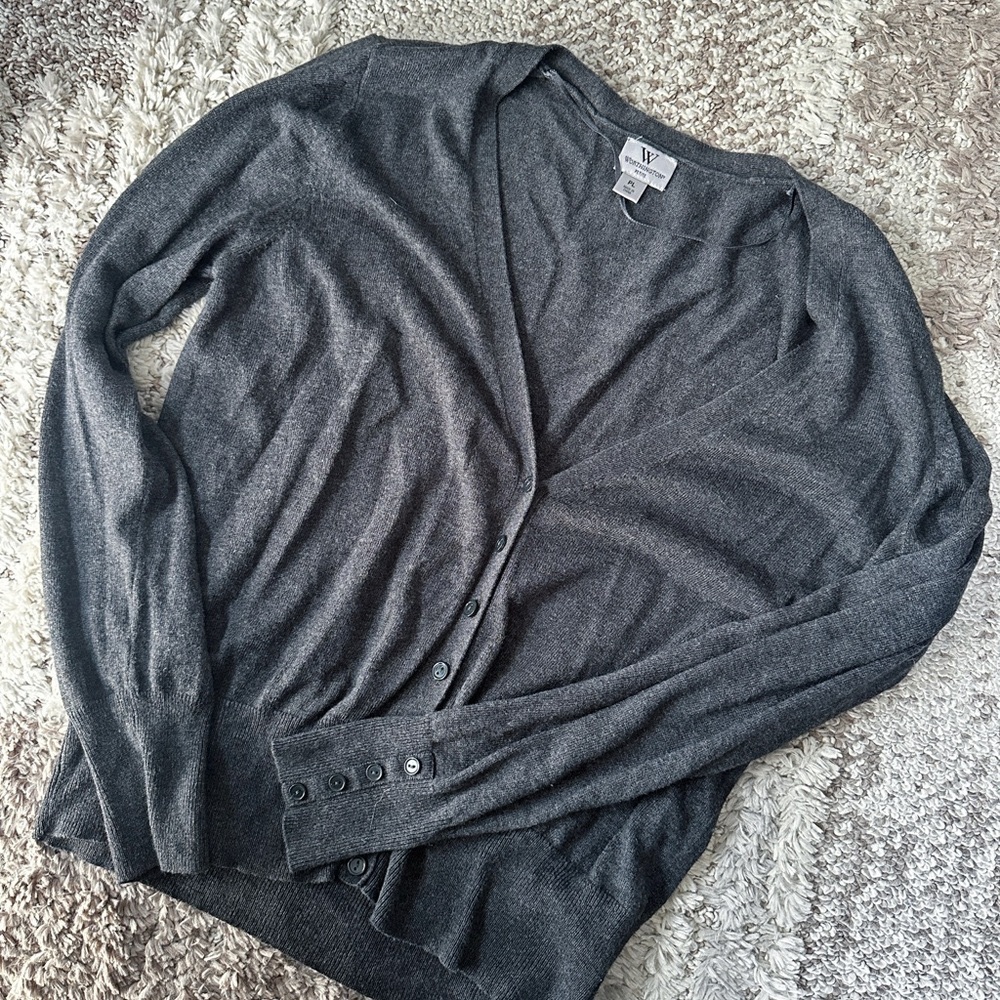 Worthington grey cardigan